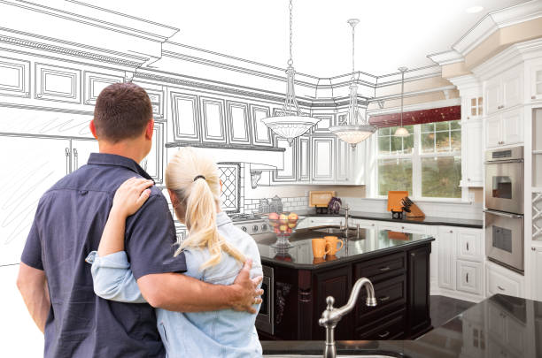 Professional Cabinet Installation technician working in Mullica Hill, NJ
